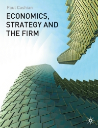 Imagen de portada: Economics, Strategy and the Firm 1st edition 9780333992975