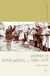 Cover image: Women in British Politics, c.1689-1979 1st edition 9780230545571