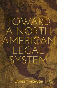 Omslagafbeelding: Toward a North American Legal System 9781137269492