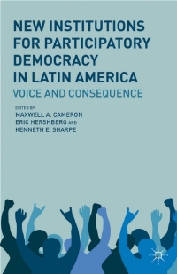 Cover image: New Institutions for Participatory Democracy in Latin America 9781137270573