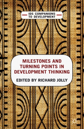 Cover image: Milestones and Turning Points in Development Thinking 9780230368330