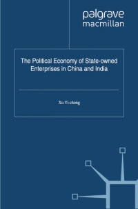 Omslagafbeelding: The Political Economy of State-owned Enterprises in China and India 9780230360747