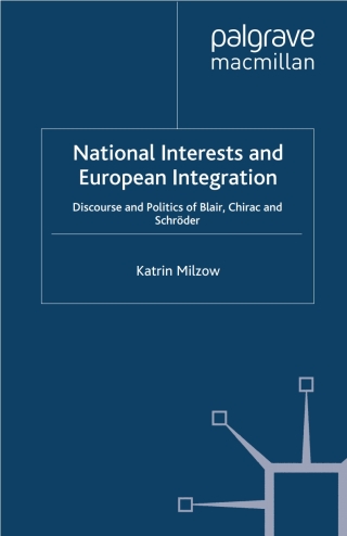 Cover image: National Interests and European Integration 9780230347731