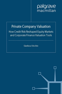 Immagine di copertina: Private Company Valuation 9780230291447