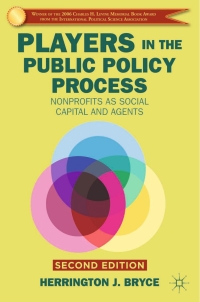 Cover image: Players in the Public Policy Process 2nd edition 9781403968296