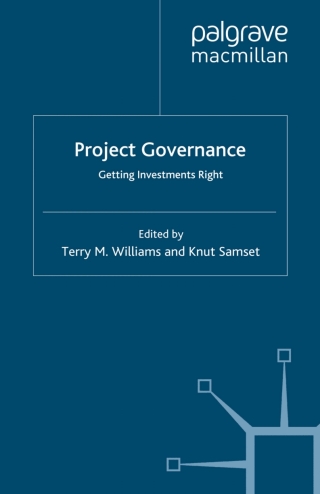 Immagine di copertina: Project Governance 9780230363489
