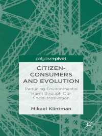 Cover image: Citizen-Consumers and Evolution 9781137276797