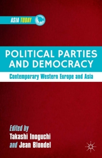 Cover image: Political Parties and Democracy 9781137277190