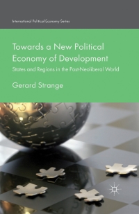 Imagen de portada: Towards a New Political Economy of Development 9781137277367