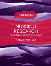 Cover image: Nursing Research 3rd edition 9781137281265