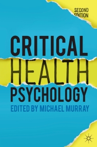 Imagen de portada: Critical Health Psychology 2nd edition 9781137282644