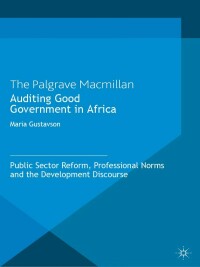 Imagen de portada: Auditing Good Government in Africa 9781137282712