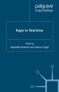 Cover image: Rape in Wartime 9780230363991