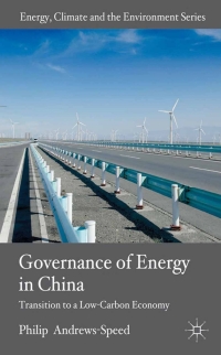 Omslagafbeelding: The Governance of Energy in China 9780230282247