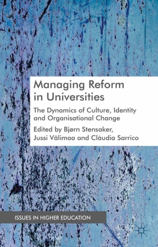 Cover image: Managing Reform in Universities 9780230300378