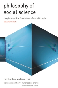 Imagen de portada: Philosophy of Social Science 2nd edition 9780230242593