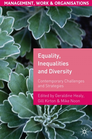 Cover image: Equality, Inequalities and Diversity 1st edition 9780230231078