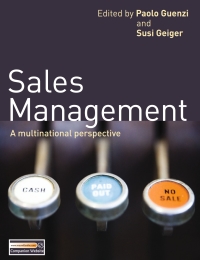 Titelbild: Sales Management 1st edition 9780230245952