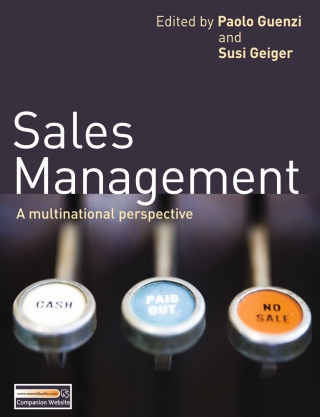 Immagine di copertina: Sales Management 1st edition 9780230245952