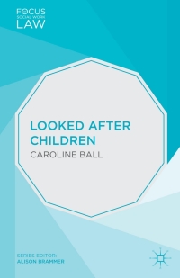 Cover image: Looked After Children 1st edition 9781137286512