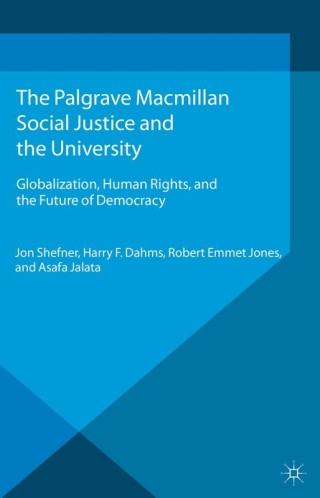 Cover image: Social Justice and the University 9781137289377