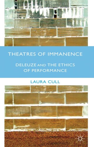 Cover image: Theatres of Immanence 9781349340088