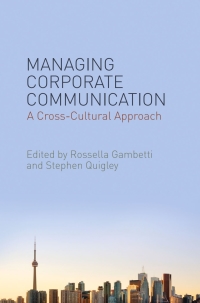 Imagen de portada: Managing Corporate Communication 1st edition 9780230348028