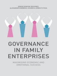 Imagen de portada: Governance in Family Enterprises 9781137293893