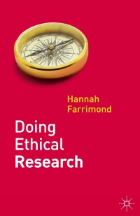 Imagen de portada: Doing Ethical Research 1st edition 9780230297470