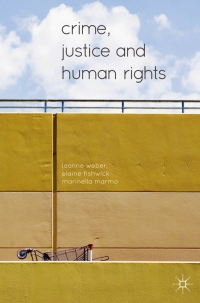 Cover image: Crime, Justice and Human Rights 1st edition 9781137299192