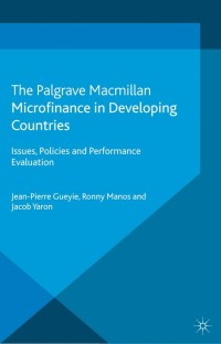 Cover image: Microfinance in Developing Countries 9780230348462