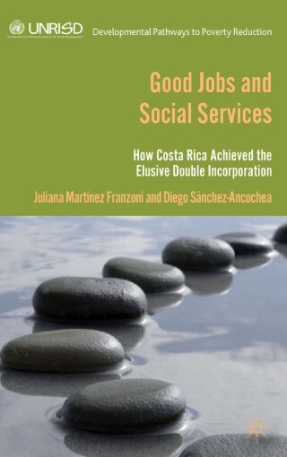 Cover image: Good Jobs and Social Services 9781137308412
