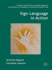 Imagen de portada: Sign Language in Action 9781137309754