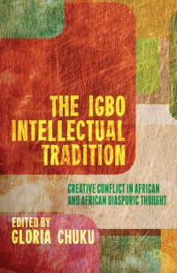 Imagen de portada: The Igbo Intellectual Tradition 9781137311283