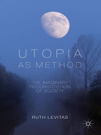 Imagen de portada: Utopia as Method 9780230231979