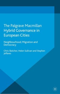 Cover image: Hybrid Governance in European Cities 9780230273221