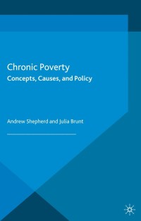 Imagen de portada: Chronic Poverty 9780230579347