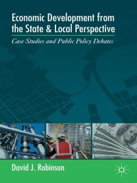 Cover image: Economic Development from the State and Local Perspective 9781137320667