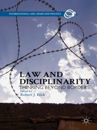 Immagine di copertina: Law and Disciplinarity 9781137034441