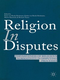 صورة الغلاف: Religion in Disputes 9781137322043