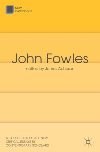 Titelbild: John Fowles 1st edition 9780230348059