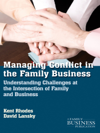 Titelbild: Managing Conflict in the Family Business 9781137274601