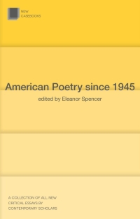 Imagen de portada: American Poetry since 1945 1st edition 9781137324450