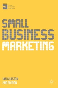 Cover image: Small Business Marketing 2nd edition 9781137326003