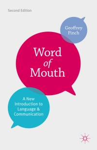 Imagen de portada: Word of Mouth 2nd edition 9780230276840