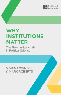 Omslagafbeelding: Why Institutions Matter 1st edition 9780333929544