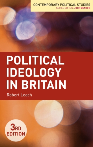 Imagen de portada: Political Ideology in Britain 3rd edition 9781137332547