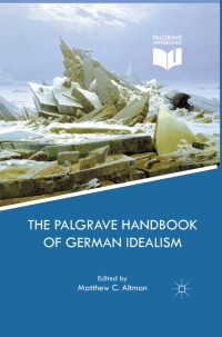Cover image: The Palgrave Handbook of German Idealism 9781137334749