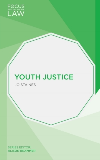 Cover image: Youth Justice 1st edition 9781137339348