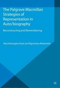 Titelbild: Strategies of Representation in Auto/biography 9781137340320